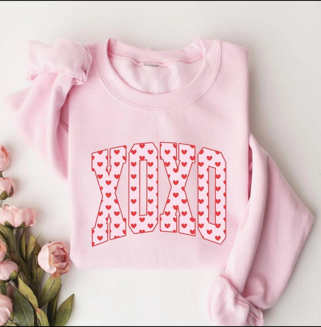 XOXO Valentines Day Sweatshirt