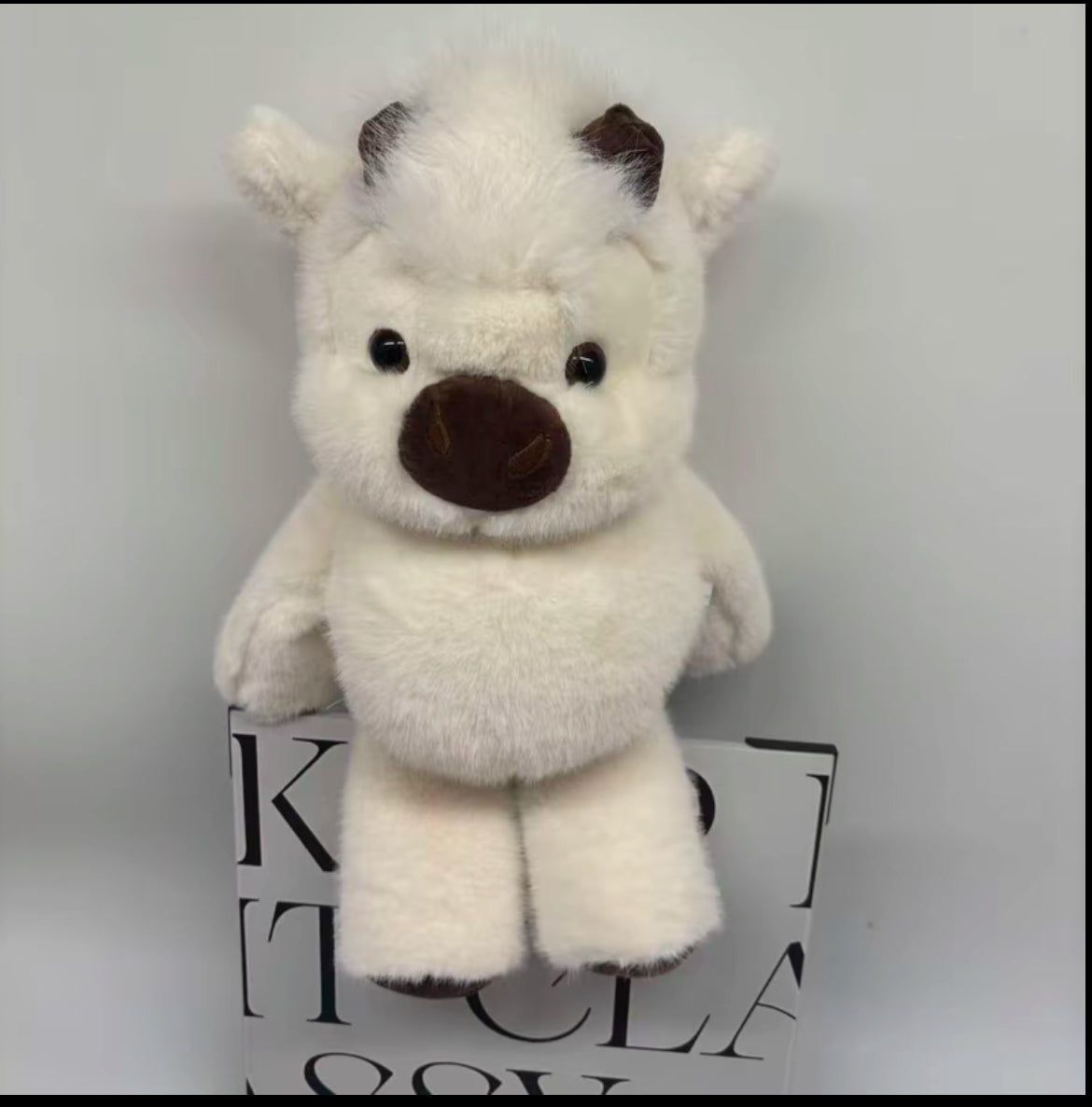 Running Highland cow Plush Toy Soft