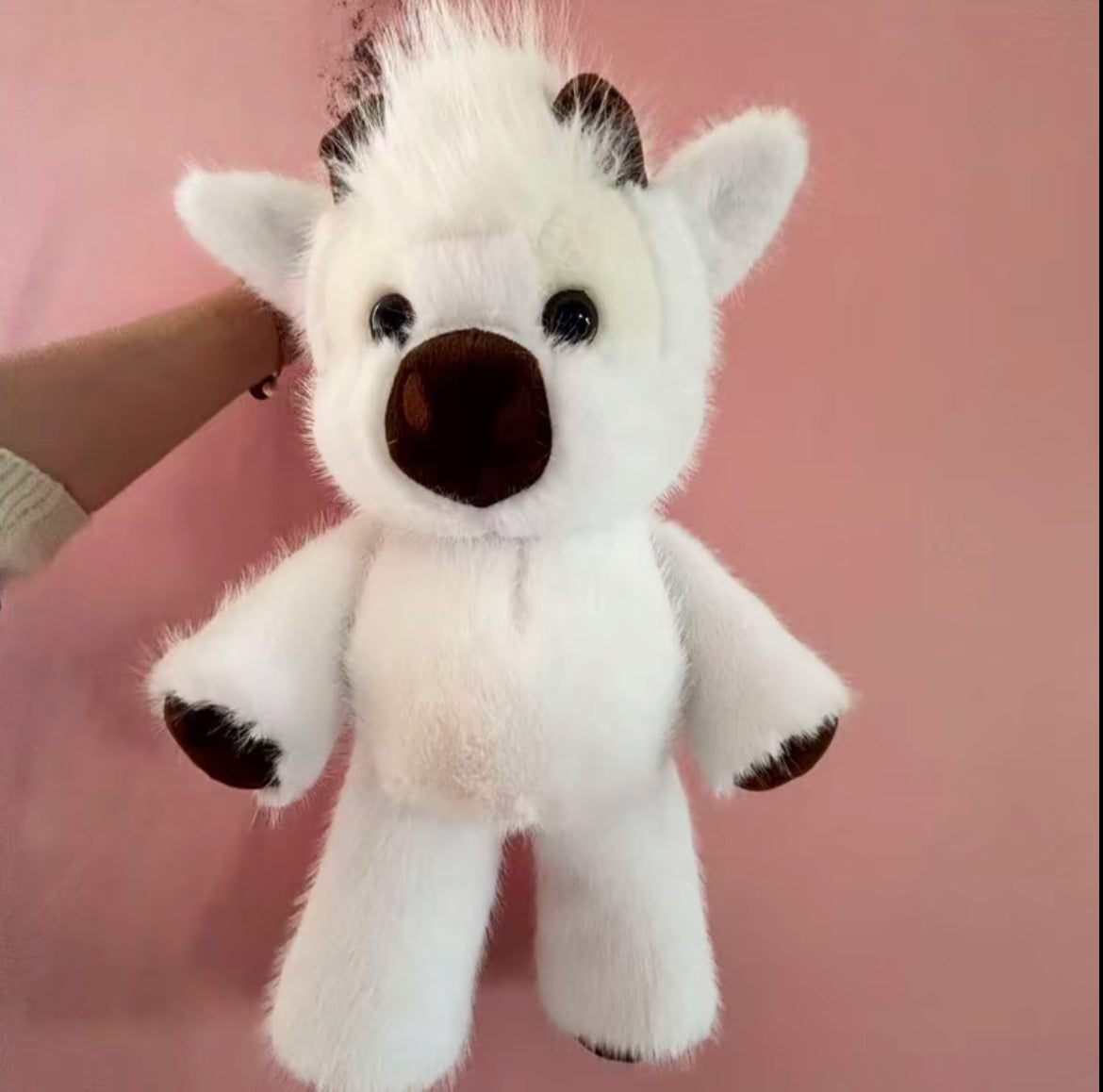 Running Highland cow Plush Toy Soft