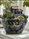 Fairy Garden Cottage Planter