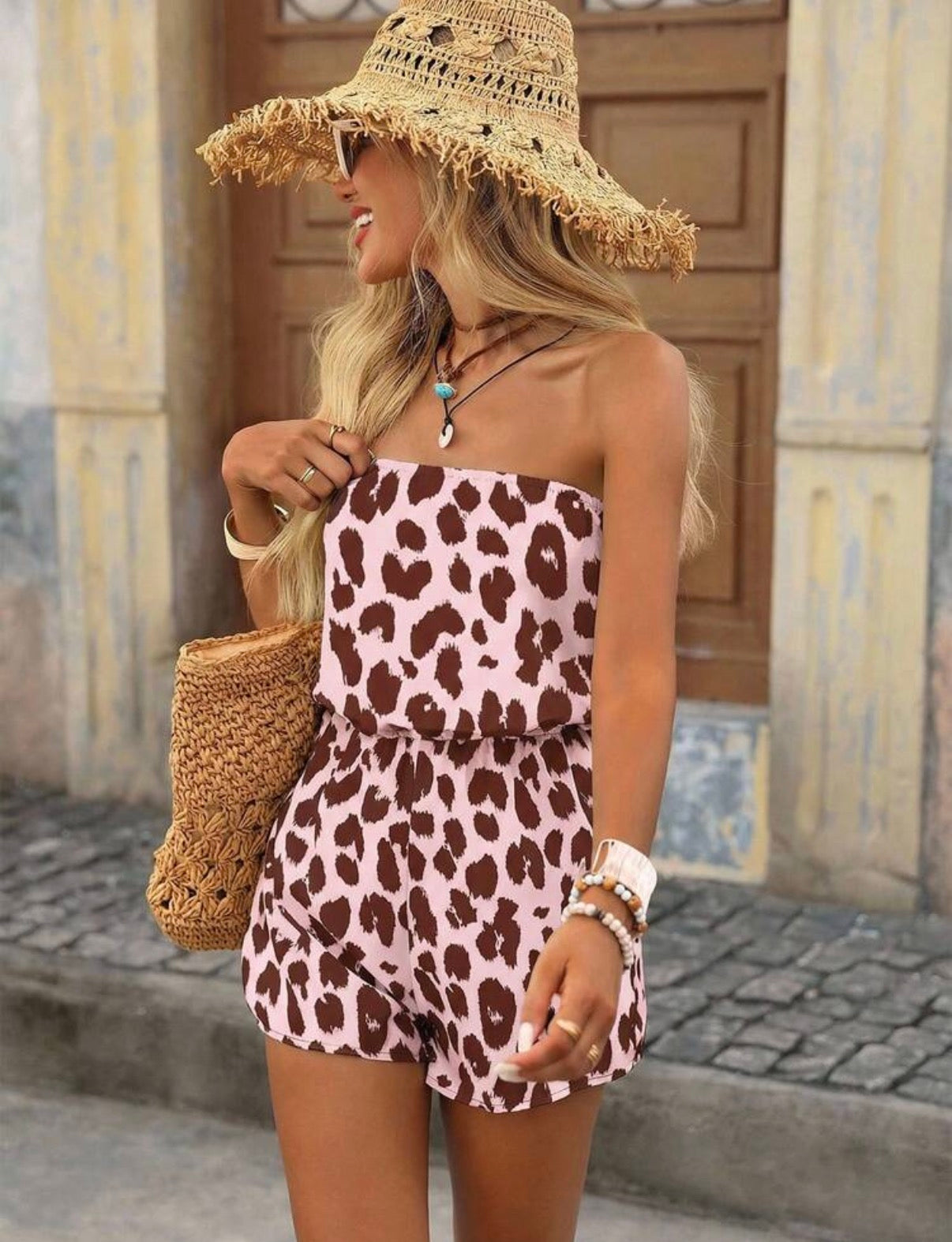 Women’s Brillora Leopard Print Jumpsuit