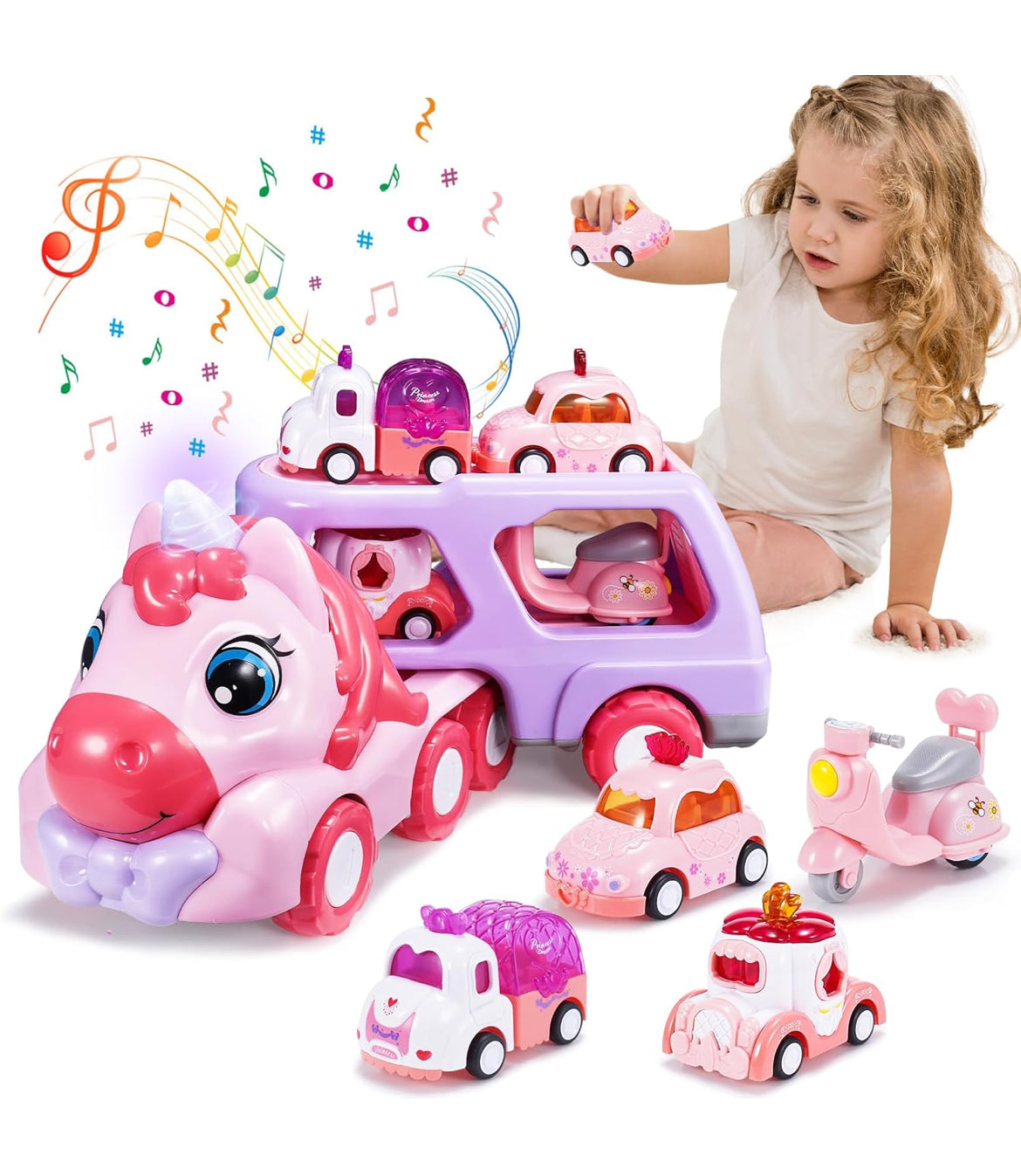 Unicorn Toy Car