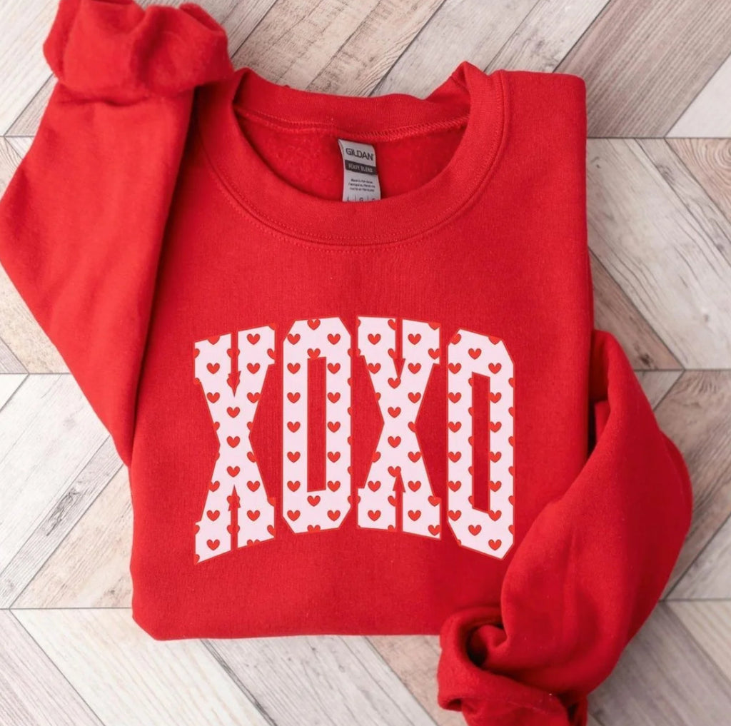 XOXO Valentines Day Sweatshirt