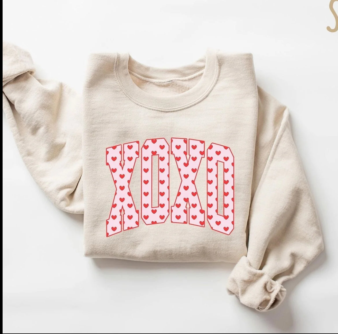 XOXO Valentines Day Sweatshirt