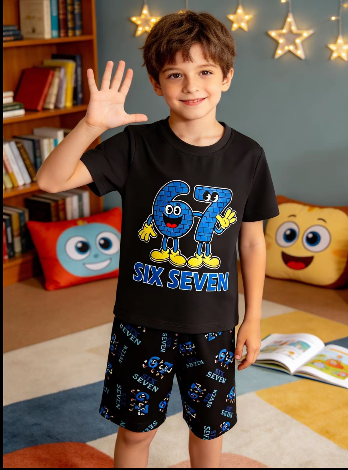 67 Kids Shorts set