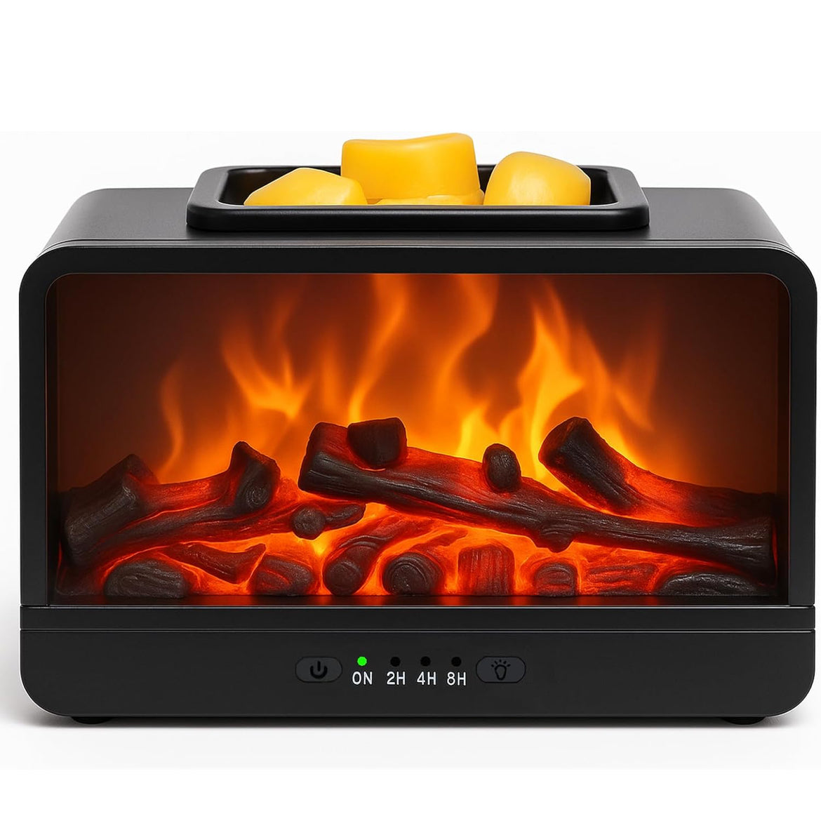 Dynamics Flame Fireplace Electric Wax Melt Burner Wax Warmer