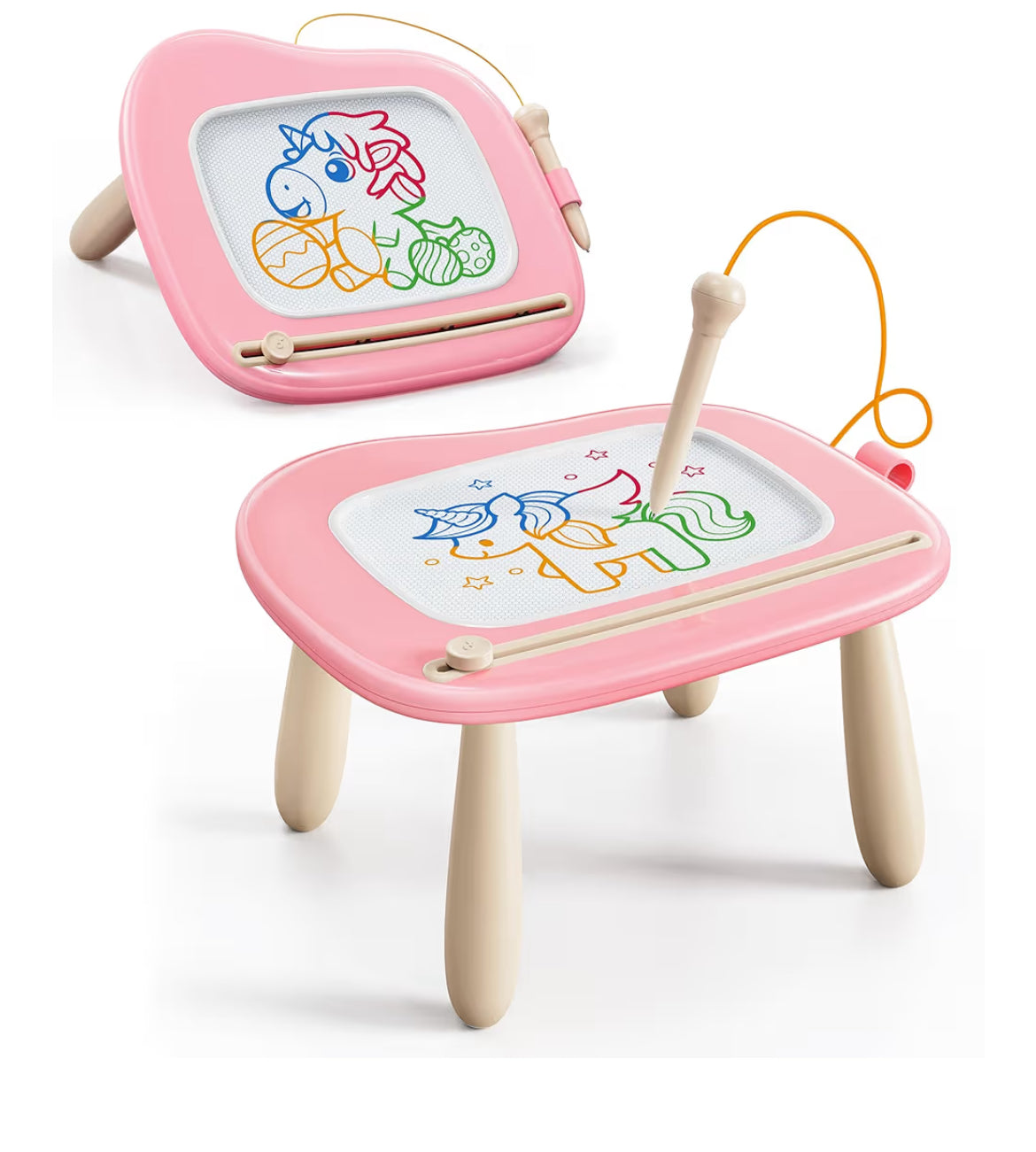 Magnetic Drawing Board & Writing Tablet for 1-3 Year Old Boys & Girls