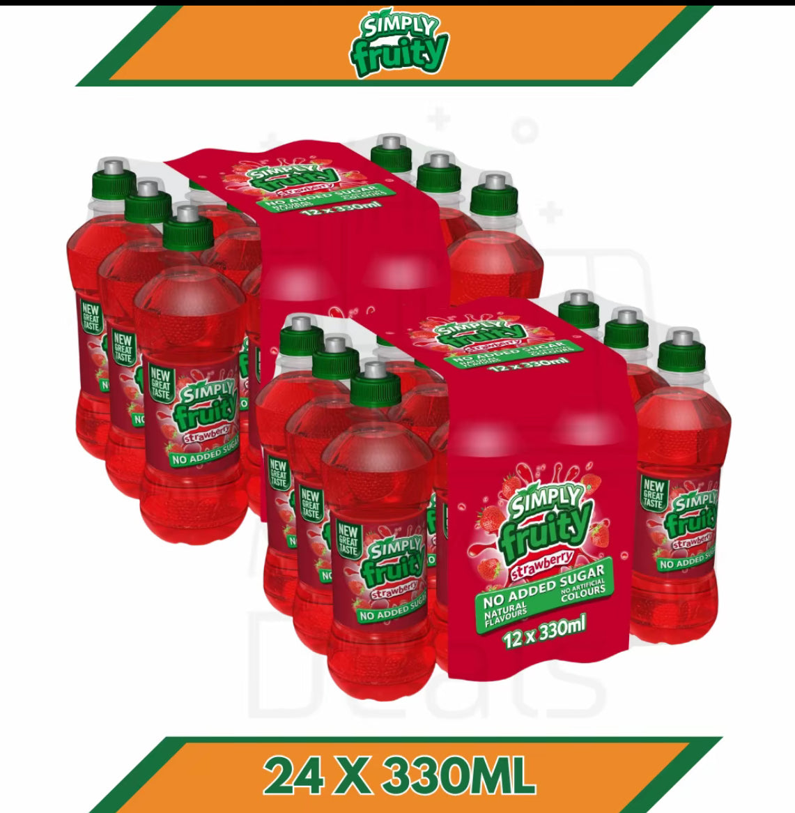 Simply Fruity All Flavours (12 or 24 X 330ML)