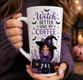 Cute Halloween Latte Mug | 17oz