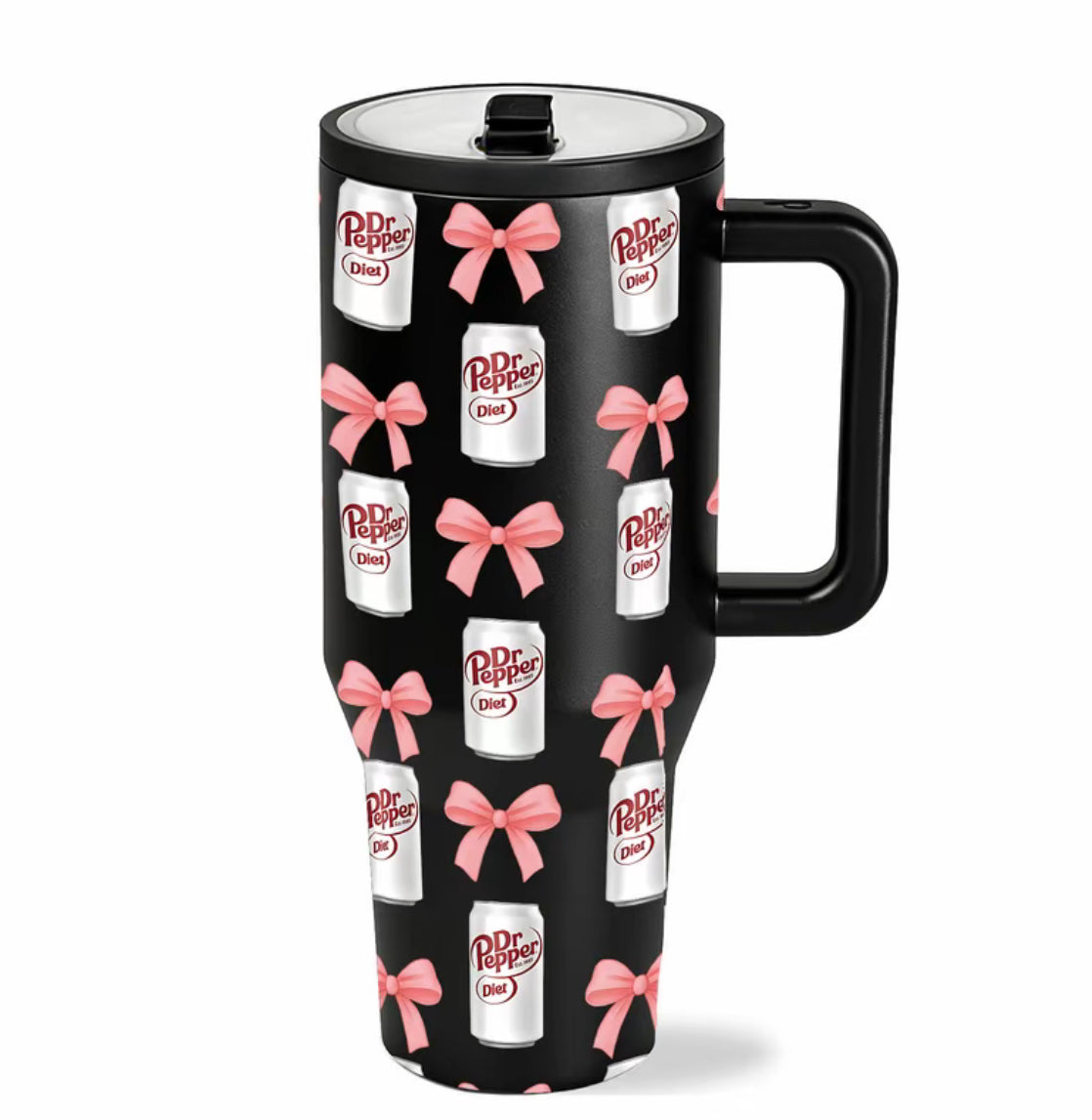 1pc 40oz Valentine’s with Handle Tumbler