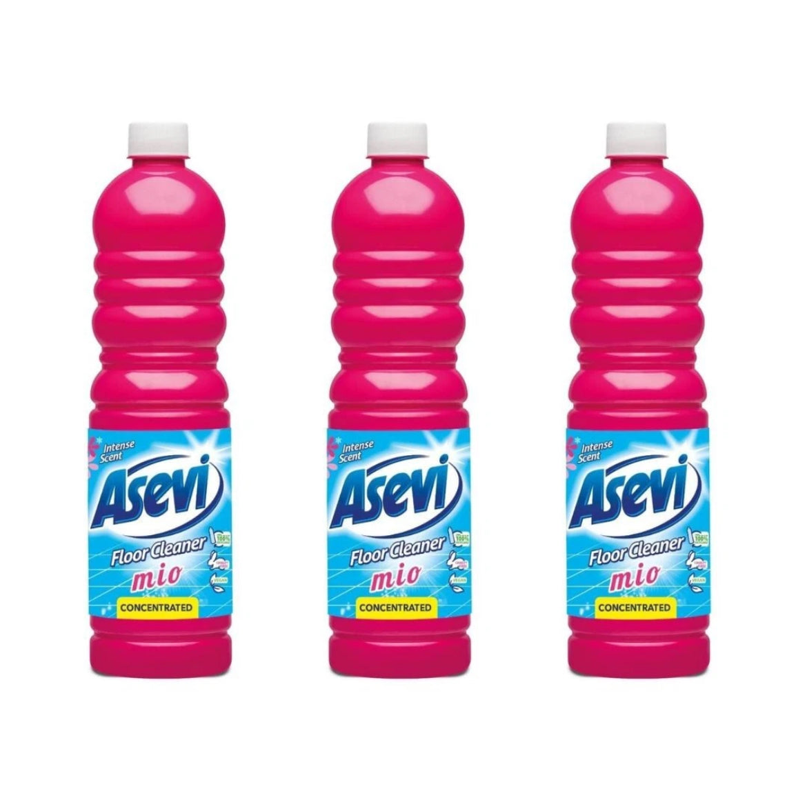 Asevi Mio Floor Cleaner Concentrated 1L x 3