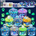 Galaxy Glow-in-The-Dark Slime Kit 9 Pack