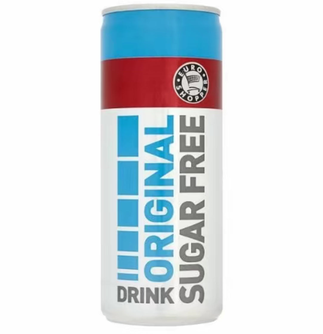 Energy Drink 24 Pack 250ml Cans Original Sugar Free & Berries Flavors to choose from carbonated Beverage Sport