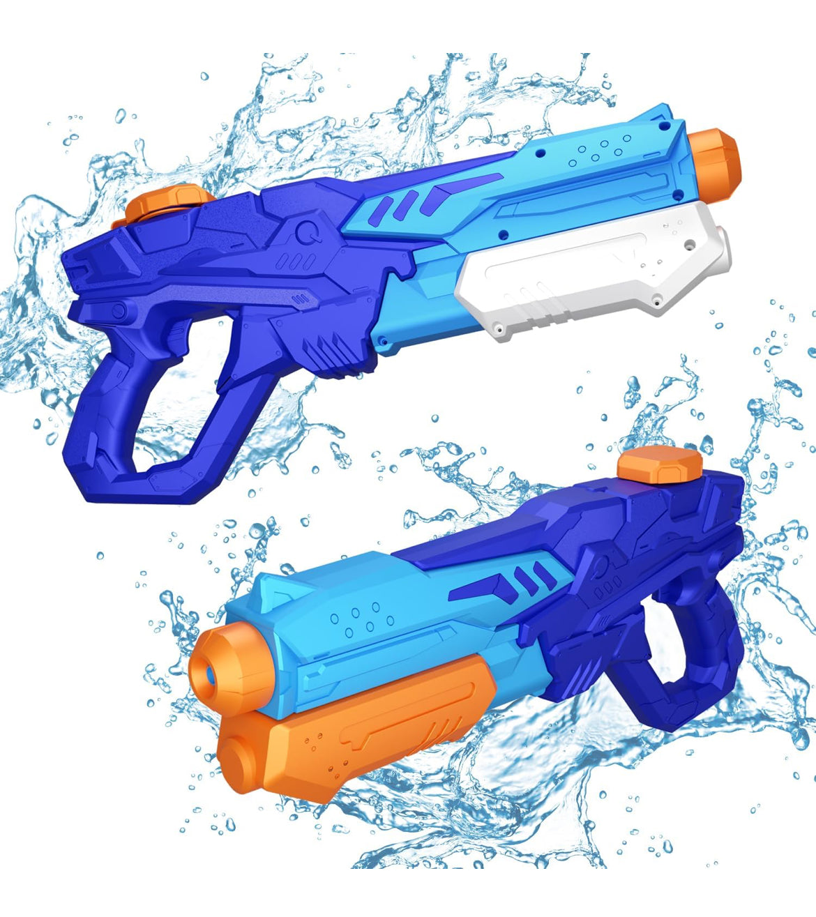 2 Pack Powerful Water Gun with 620ML