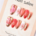 Floral False Nails