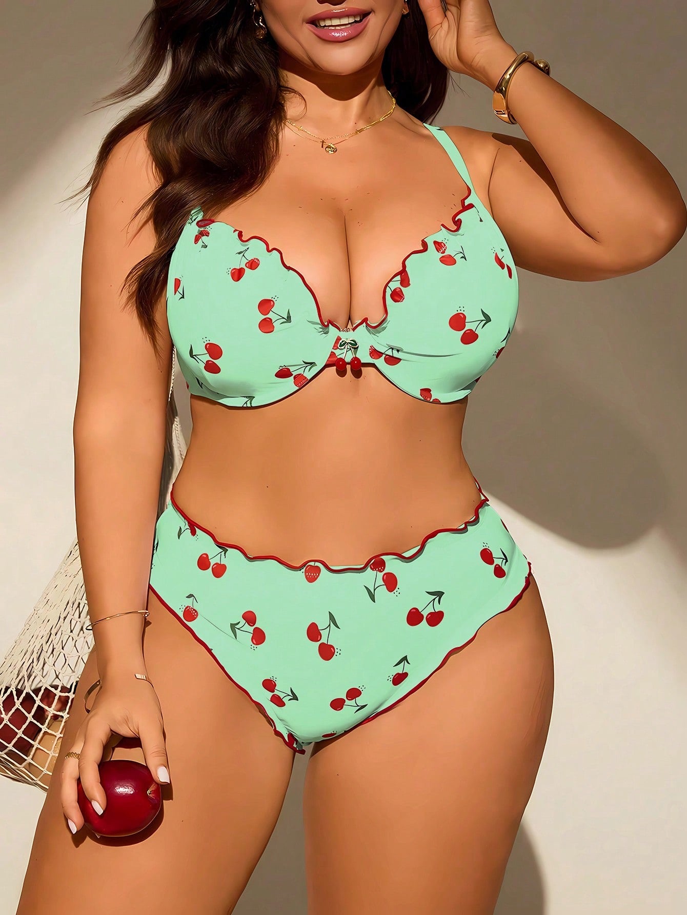 2pc Cherry 🍒 swimwear