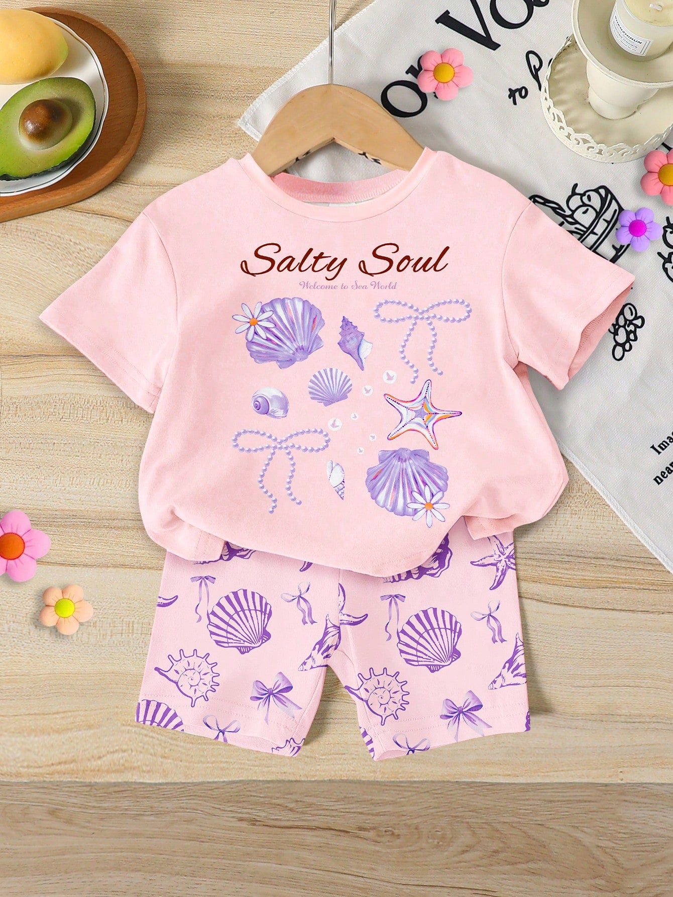 Salty soul Shorts set