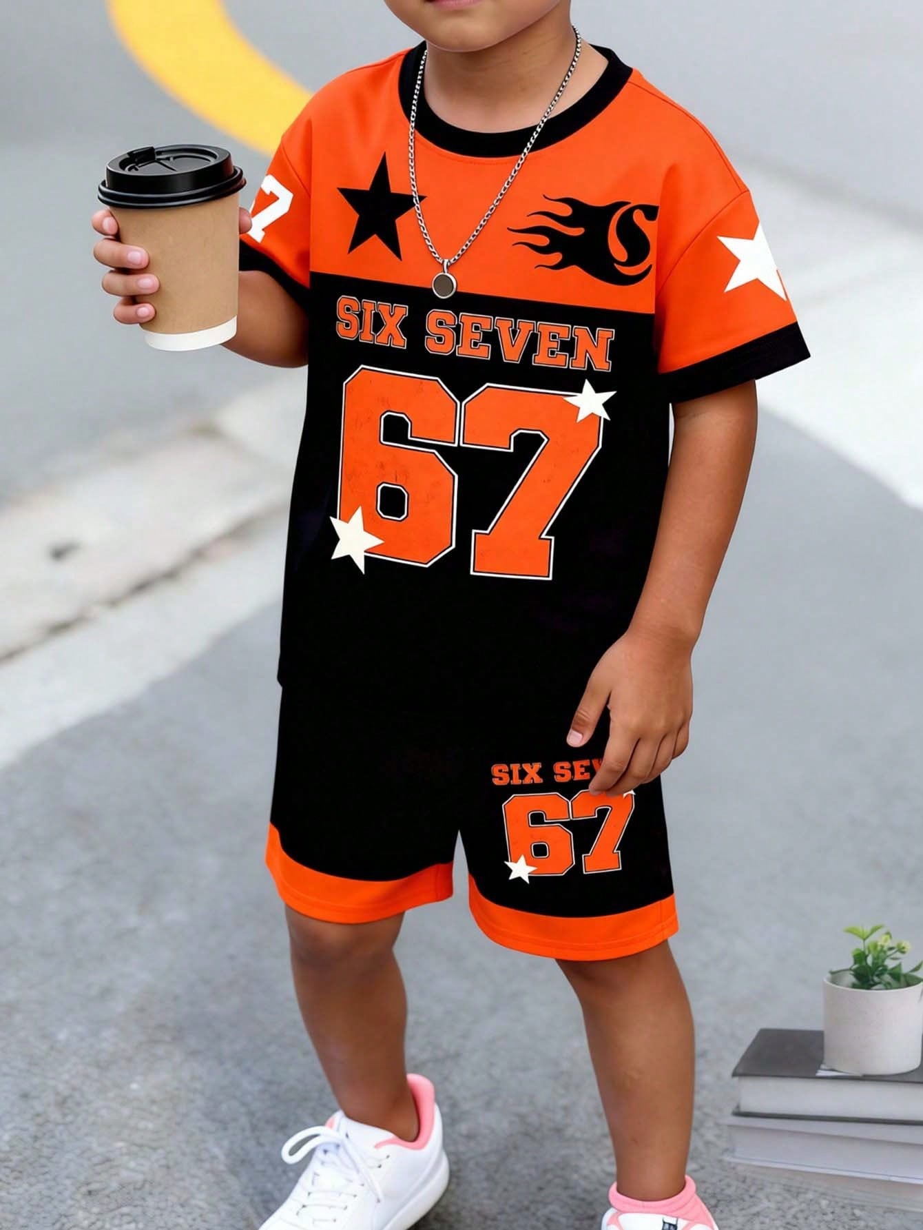 6 7 Shorts Set