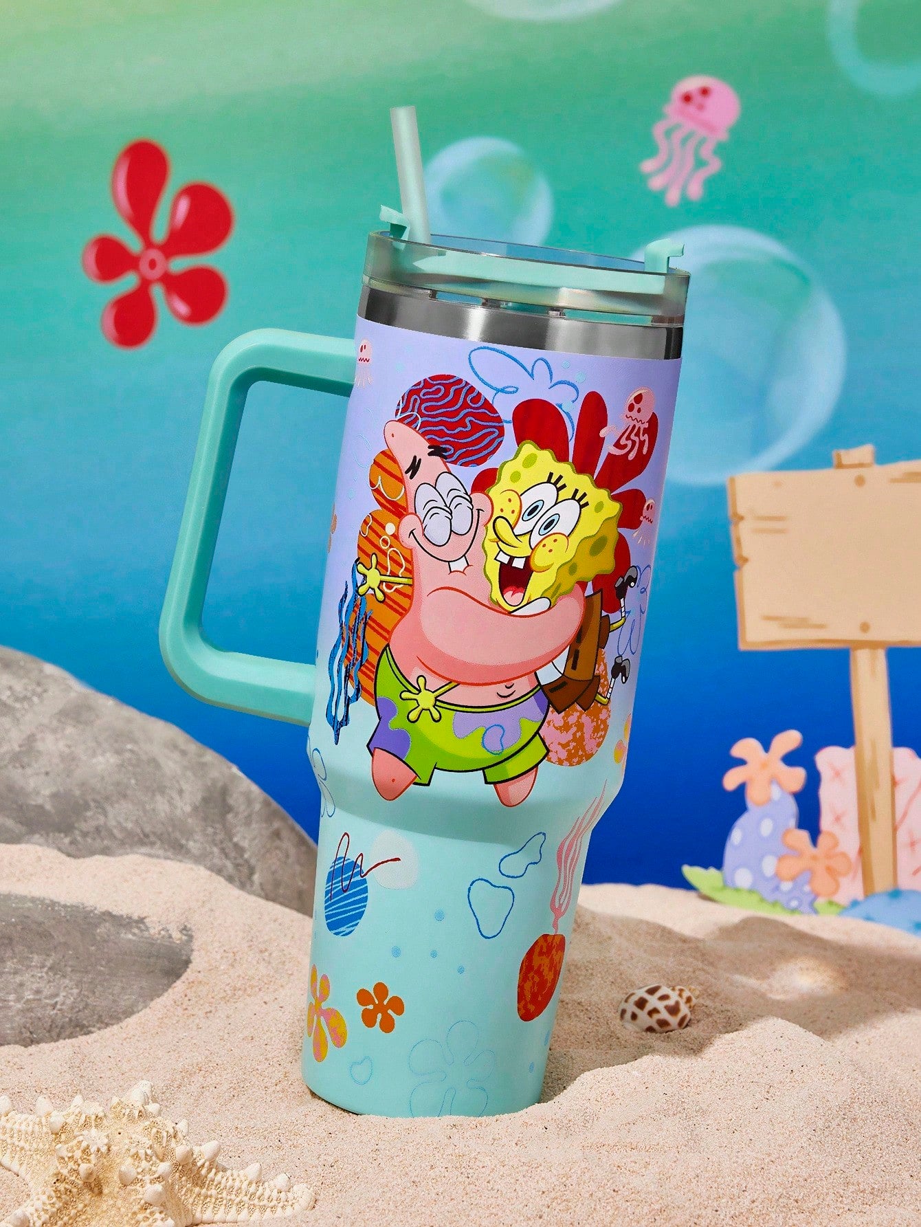 Stainless steel Cartoon Tumbler 40oz