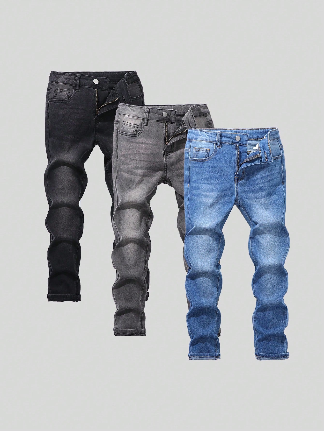 3pcs Teenboy Jeans