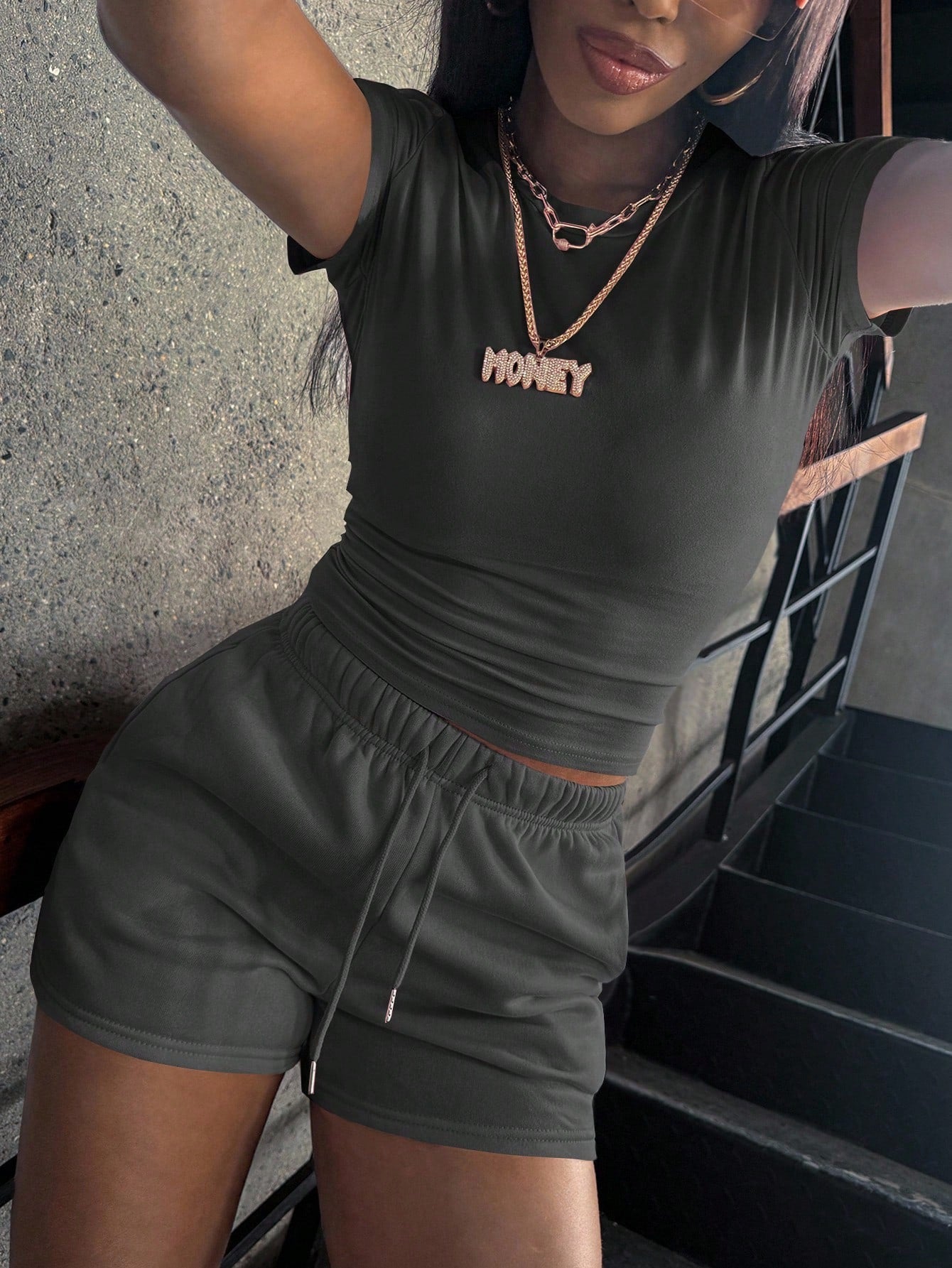 2pc Women’s Shorts Set