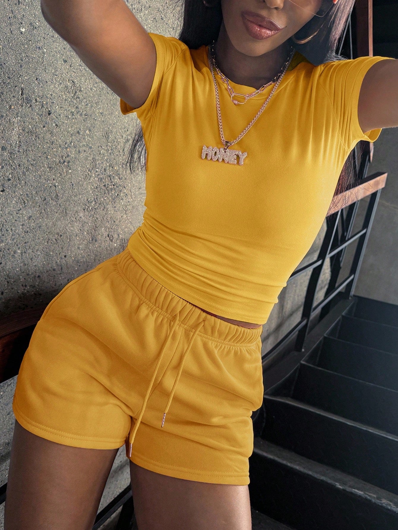 2pc Women’s Shorts Set