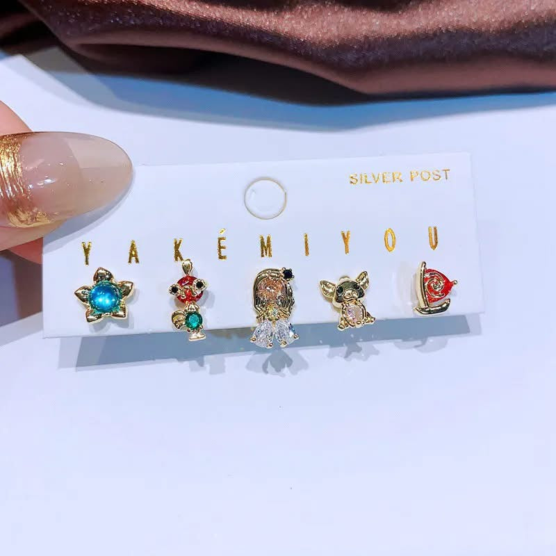 Mix n Match Moana Earrings Set
