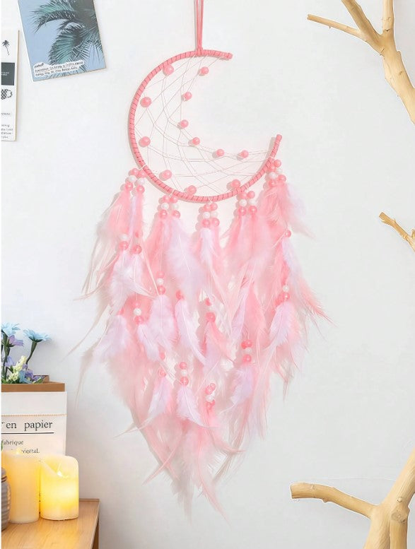 Pink Moon Dream Catcher