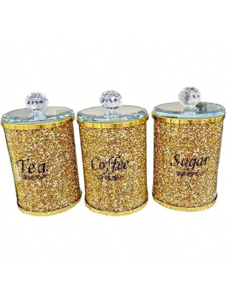 3pcs sparkle canisters