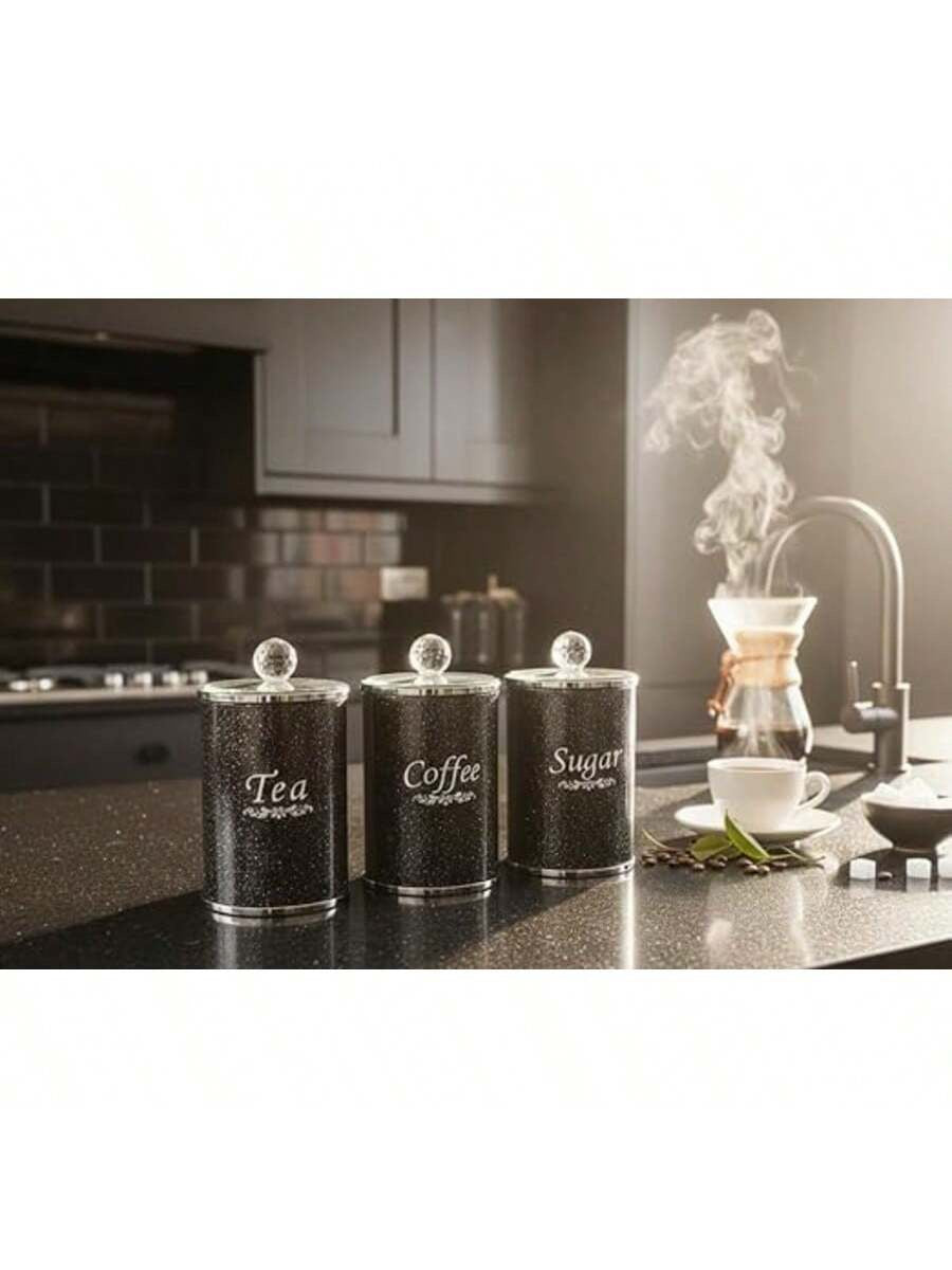 3pcs sparkle canisters