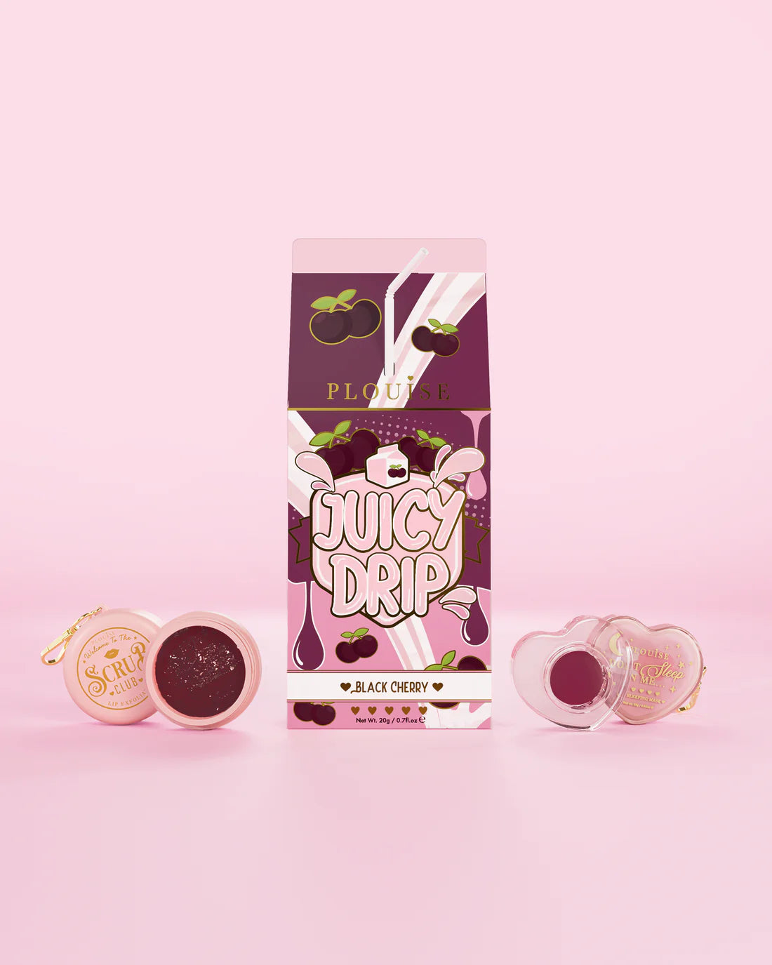 Black Cherry Kiss & Clean Set