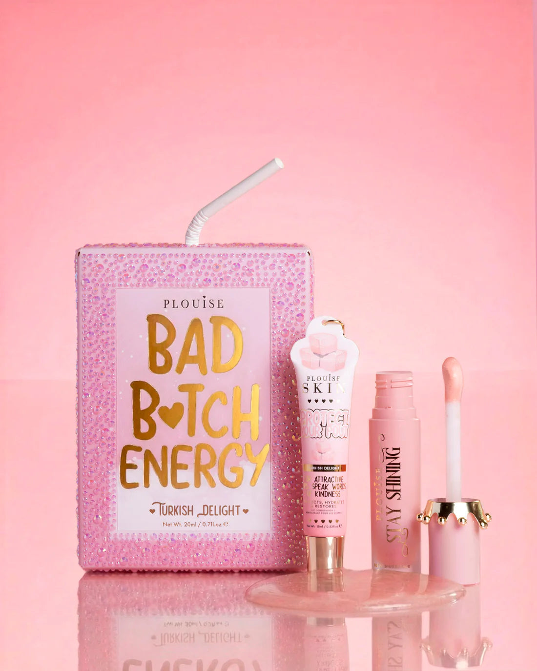 Manifest Crystal Bad Bi*ch Energy Lip Duo - Turkish Delight