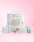 Pack Your Sh*t And Go Suitcase - Blue Raspberry - Worth £104