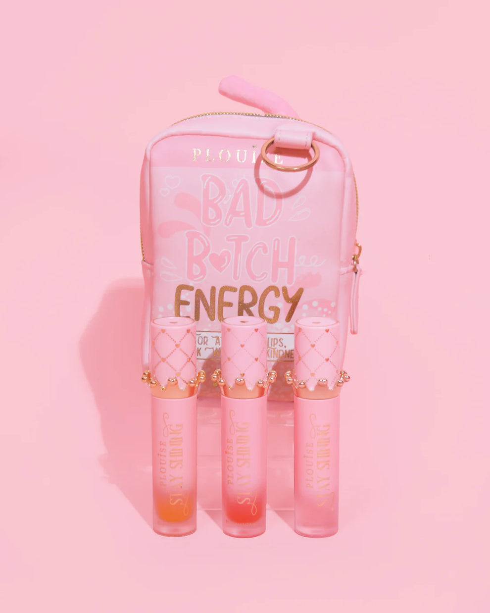 Gloss Boss Stay Shining Lip Oil Trio & Bag - Worth £54 (Multiple Options Available!)
