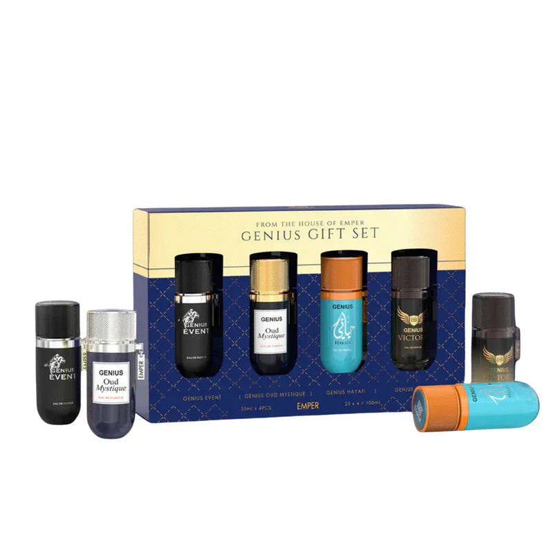 Emper Genius Men's Gift Set(4 in 1)