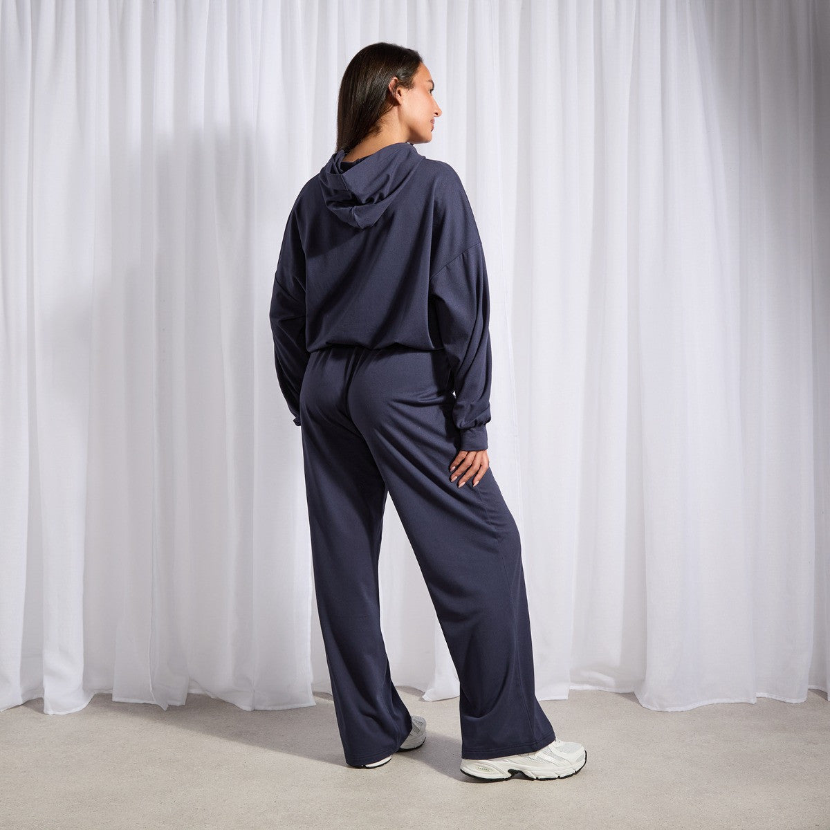 Bubble Hem Hoodie Loungewear Set