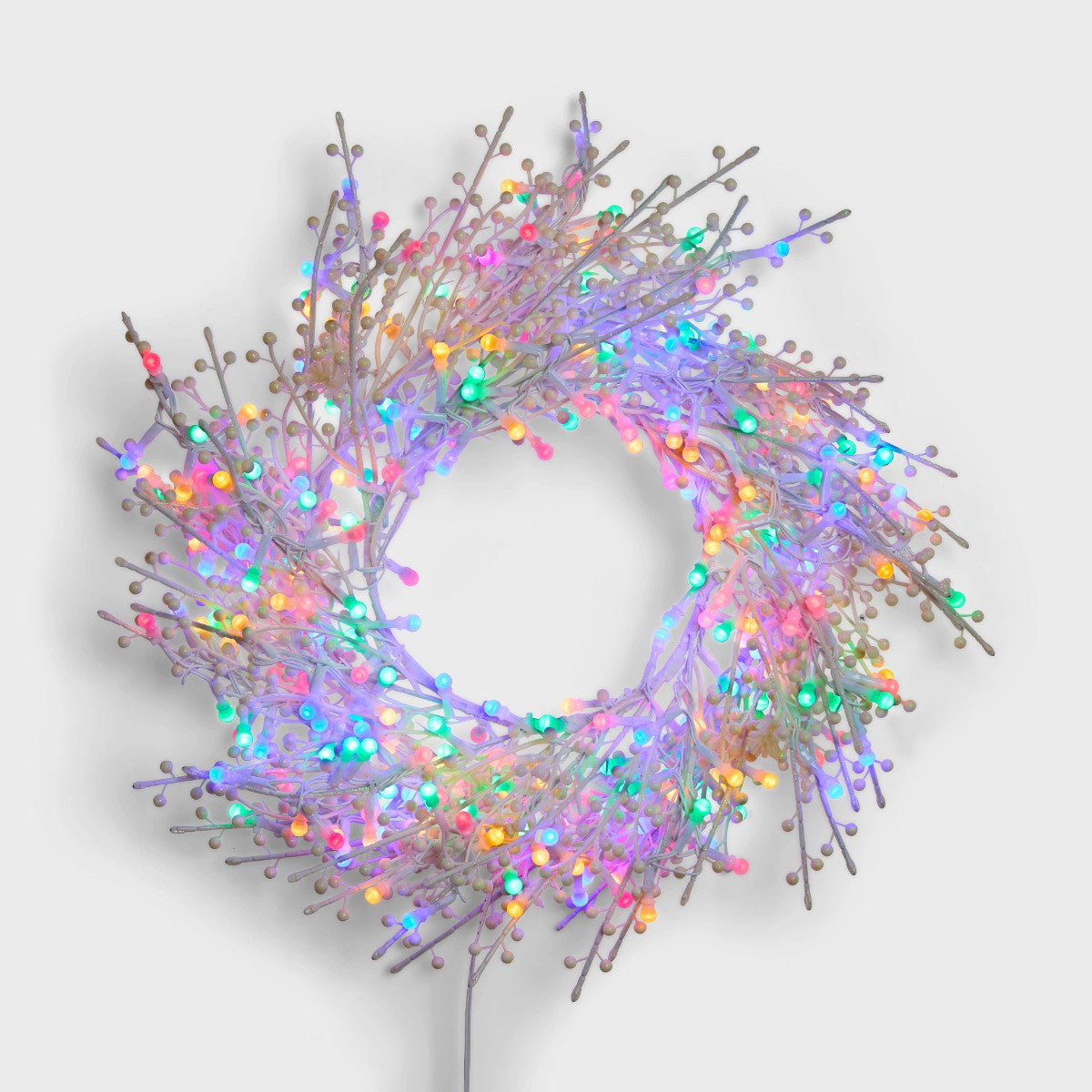 300 LED Wreath - Multi