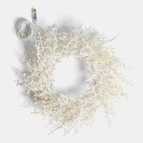 300 LED Wreath - Multi