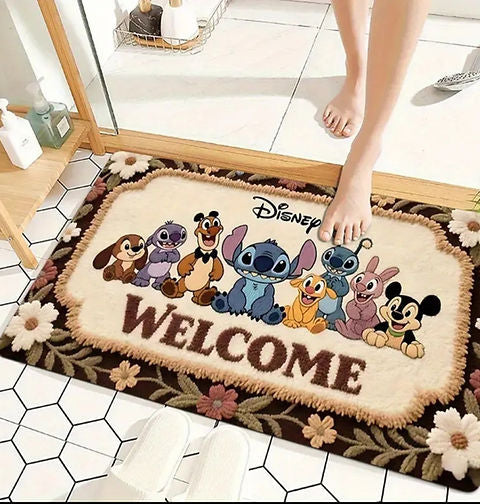 MAT WITH "WELCOME" DESIGN - NON-SLIP
