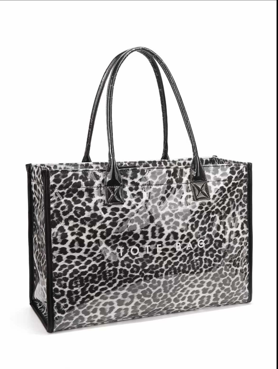 Leopard Print Tote Bag